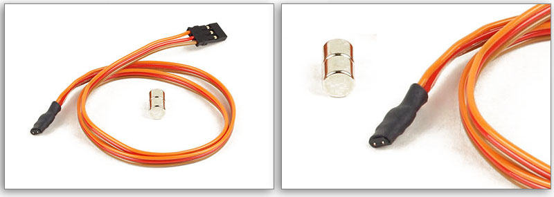 Jeti Telemetry Sensor Hall Effect Magnetic ON/OFF Position 