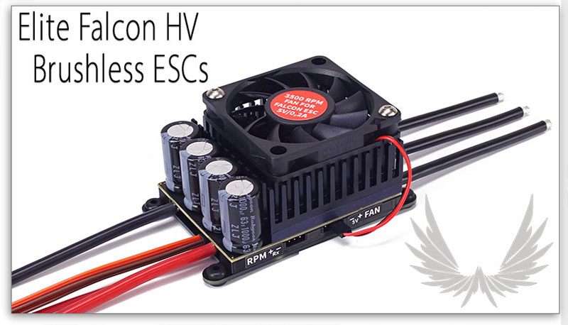 Elite Falcon HV brushless ESCs