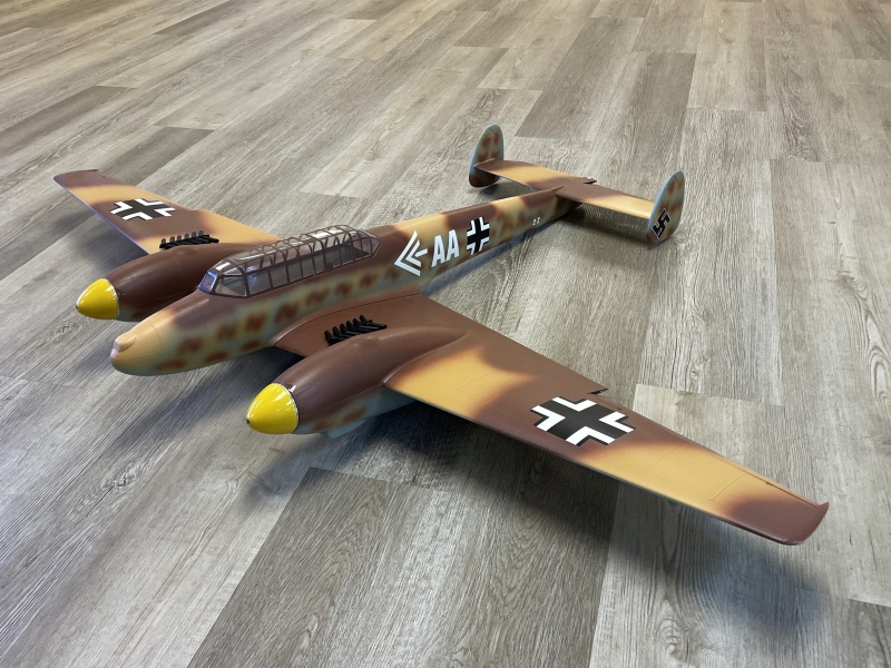 ME-110 Bf G2 Dessert Scheme (ARF) Full Composite/Savex CZ