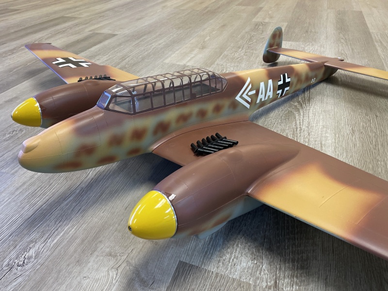 ME-110 Bf G2 Dessert Scheme (ARF) Full Composite/Savex CZ