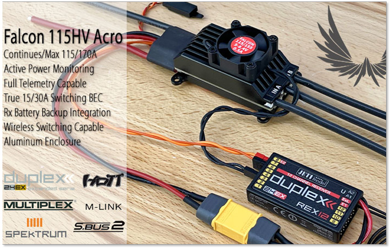 Full Line (50A to 300A) of Elite Brushless