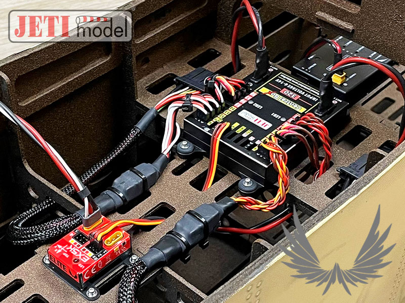 Elite EX5 Serial Bus Dual Input Servo Channel Expander w/G-Force, Temperature Sensors & Stabilization