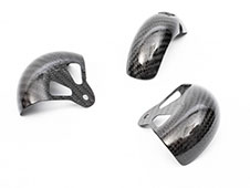Paramotor Backpack L2 Landing Gear Set Carbon Wheel Fenders