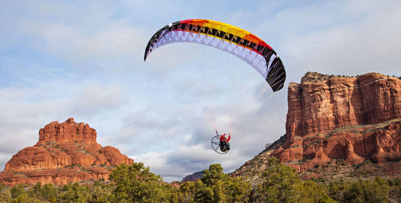Click for larger photo Paramotor Power 2.7/3.67m Combo Package