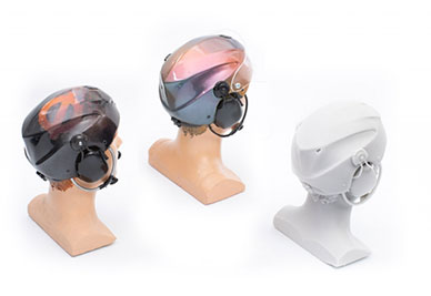Opale Pilot Head Peter-L w/IC2 Helmet for Pilot Mike (Unpainted)