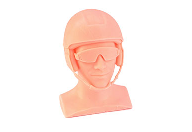 Opale Replacement Skydiver Steven Head (Unpainted)