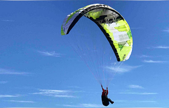 Paraglider Wing Camo Hybrid 2.6/3.67m Aerobatic High Performance