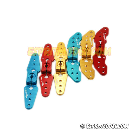 ユッチページ　REBECCO　M７０　２台 Aluminum Servo Arm Full/Offset (Hitec)