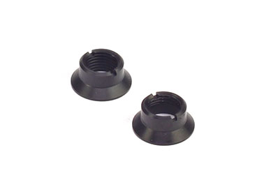 Jeti Transmitter Replacement Switch Nuts DC-24 Face (2) Black