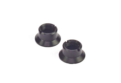 Jeti Transmitter Replacement Switch Nuts DS-24 Face (2) Black
