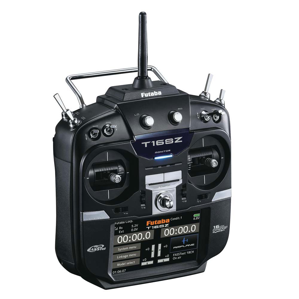 Futaba T16SZA/SZH 2.4Ghz, Rx R7008SB Radio