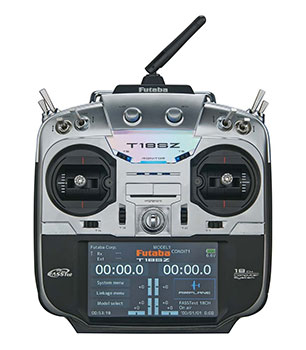 Futaba T18SZA/SZH 2.4Ghz, Rx R7008SB Radio