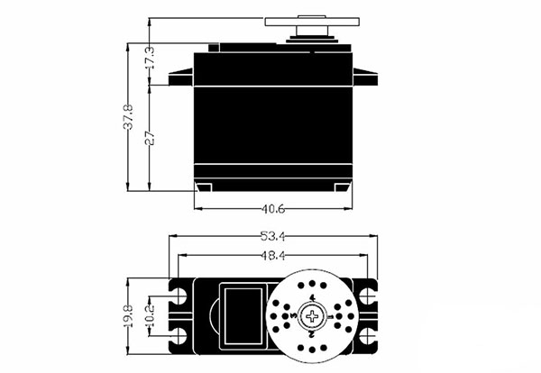 Hitec HS-625MG Servo