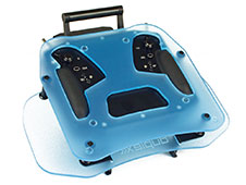 Jeti Transmitter Tray DS-24 Lite Blue w/Brackets