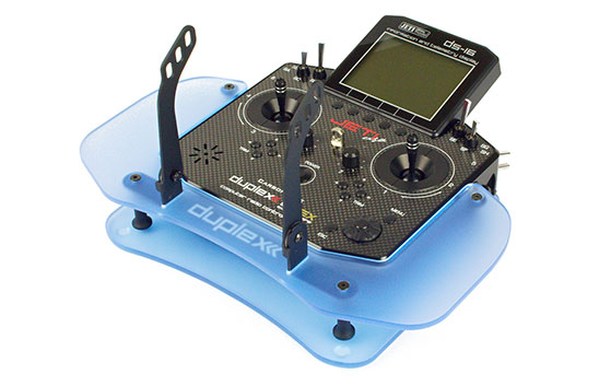 Jeti Transmitter Tray DS-14/16 Lite Blue w/Brackets