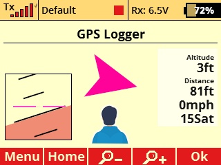 Elite Telemetry Sensor High Speed GPS w/Compass & Data Logger (Jeti EX, Graupner HoTT, Futaba S.Bus2)