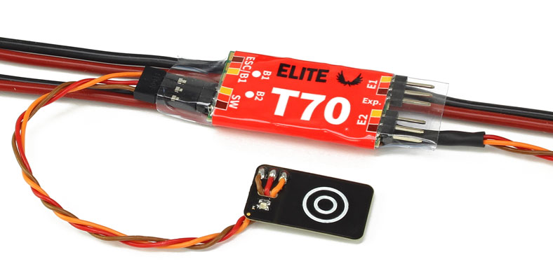 Elite T70 ESC Electronic Dual Power Redundant Switch