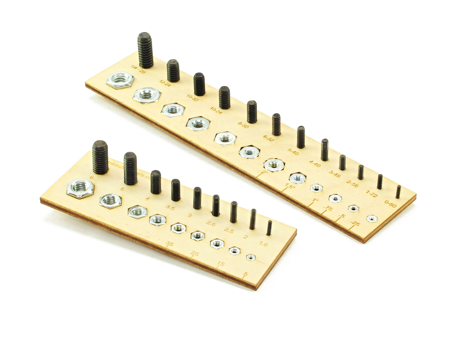 Nut And Bolt Sizing Gauge