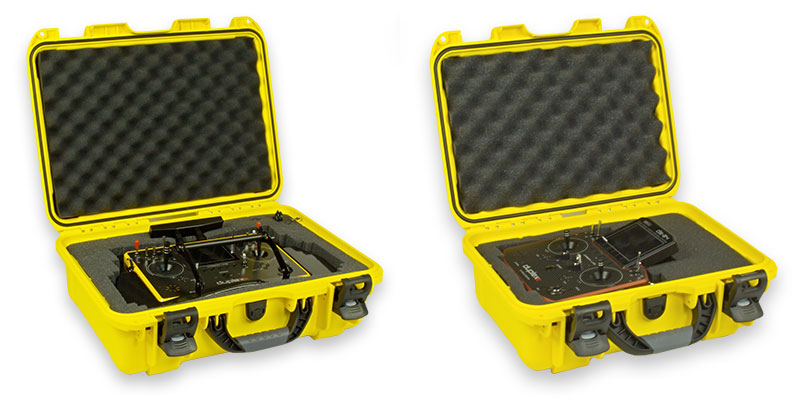 Transmitter Hard Case Water, Dust, Crash Proof (Type 15) Yellow
