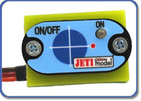 Click for larger photo Jeti Electronic Switch Dual with Magnetic Key DPS 40