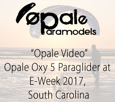 Opale Oxy 5 Paraglider at E-Week 2017, South Carolina