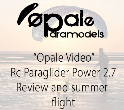 Rc Paraglider Power 2.7 - Review and summer flight