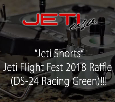 Jeti Flight Fest 2018 Raffle (DS-24 Racing Green)!!!