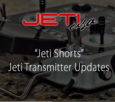 Jeti Transmitter Updates